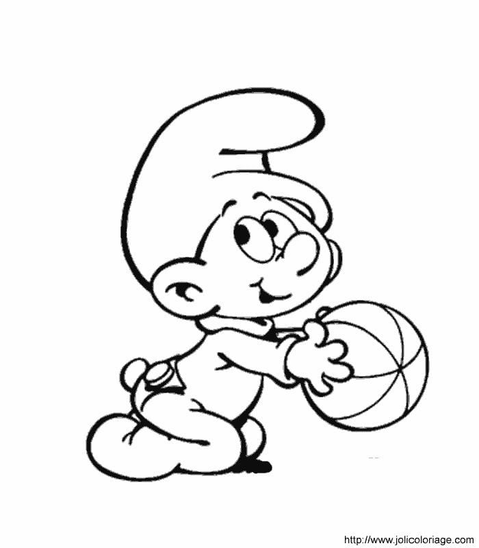 Dibujos de Los Pitufos para colorear