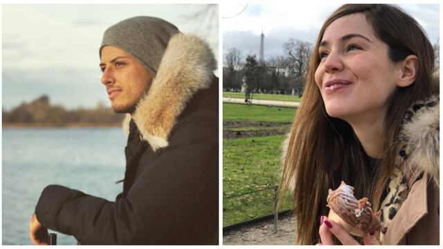 Chicharito y Camila Sodi