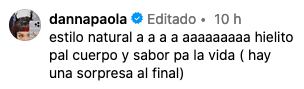 Danna Paola posa sexy al ritmo de "Agüita".