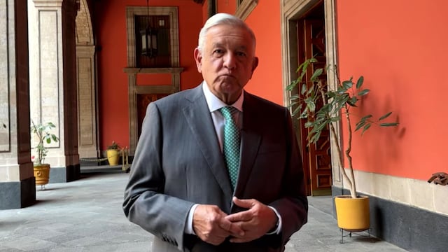 AMLO comparte video tras contagio de covid-19