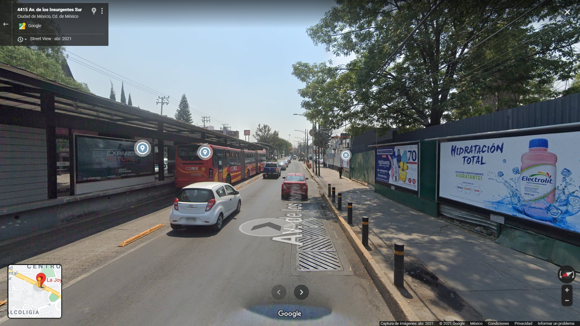 Intento de desalojo en Tlalpan