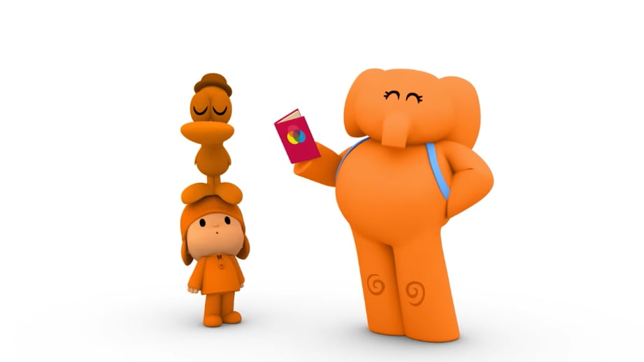 Pocoyó por el Día Mundial de la Lectura en Voz Alta