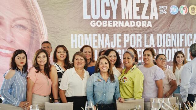 Lucy Meza, candidata a la gubernatura de Morelos