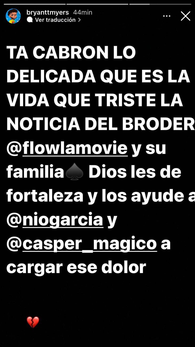 Bryan Myers despide a Flow la Movie