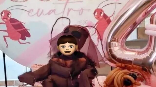 Fiesta temática de cucarachas