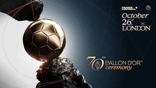 Balón de Oro 2026 se entregará el 26 de octubre en Londres