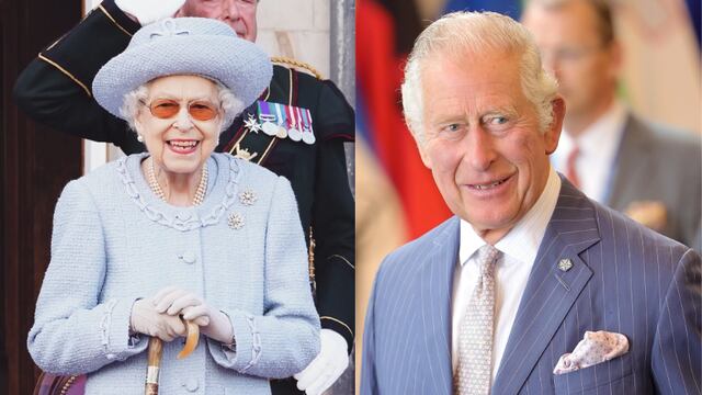 reina Isabel II / príncipe Carlos