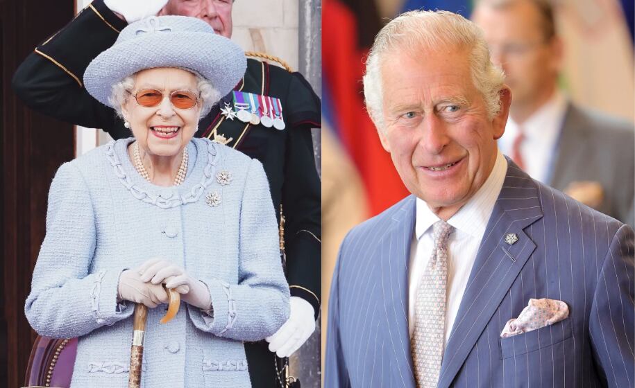 reina Isabel II / príncipe Carlos