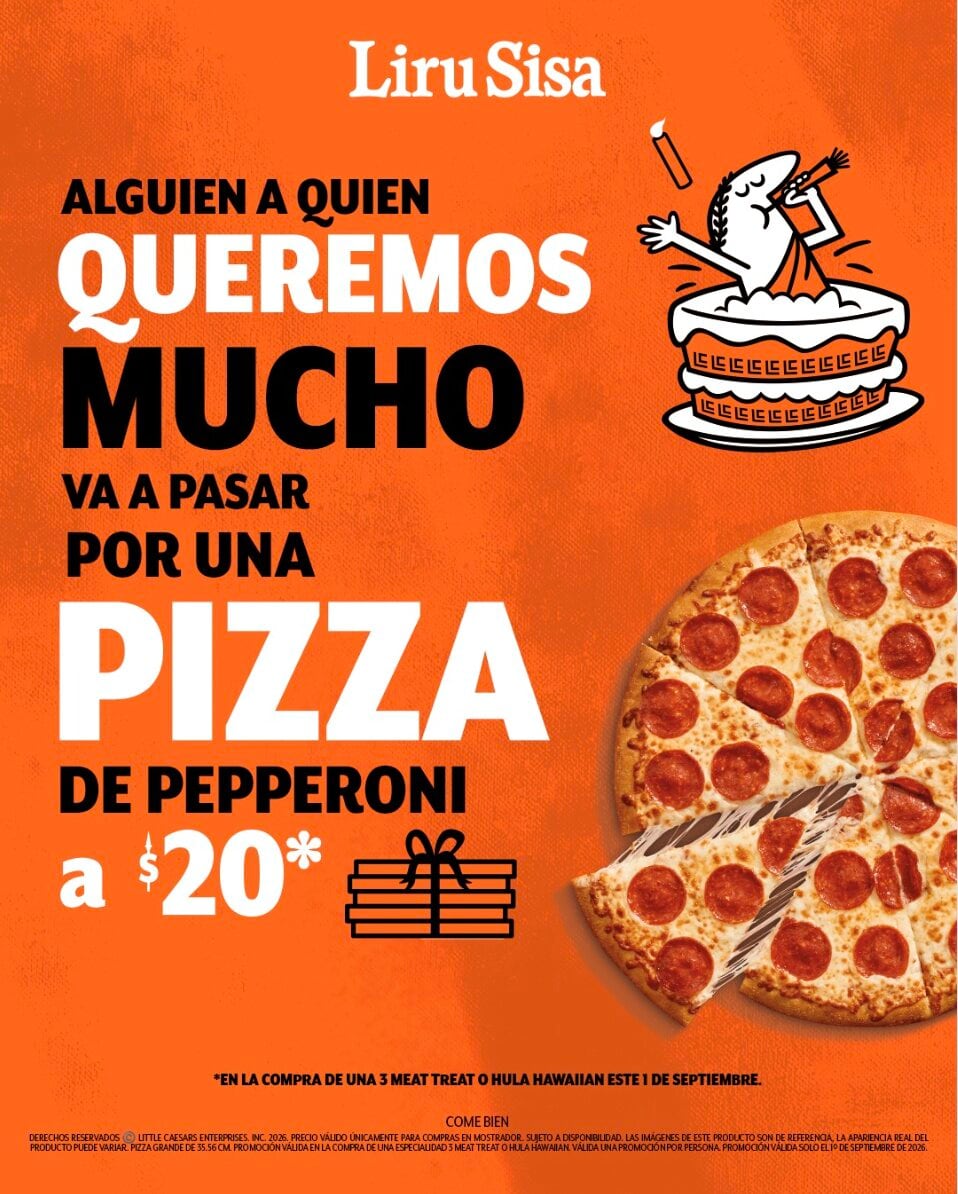 Little Caesars a 20 pesos