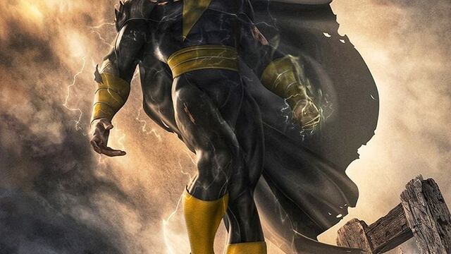 La Roca como Black Adam