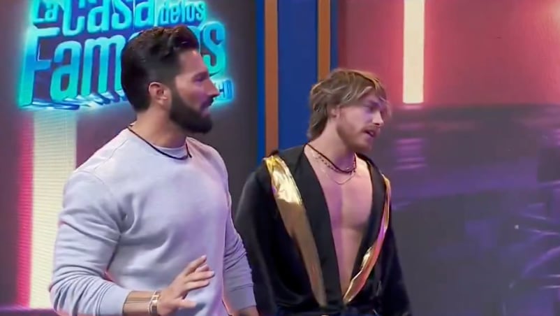 Poncho de Nigris y Aldo Tamez de Nigris en La Casa de los Famosos México 2025