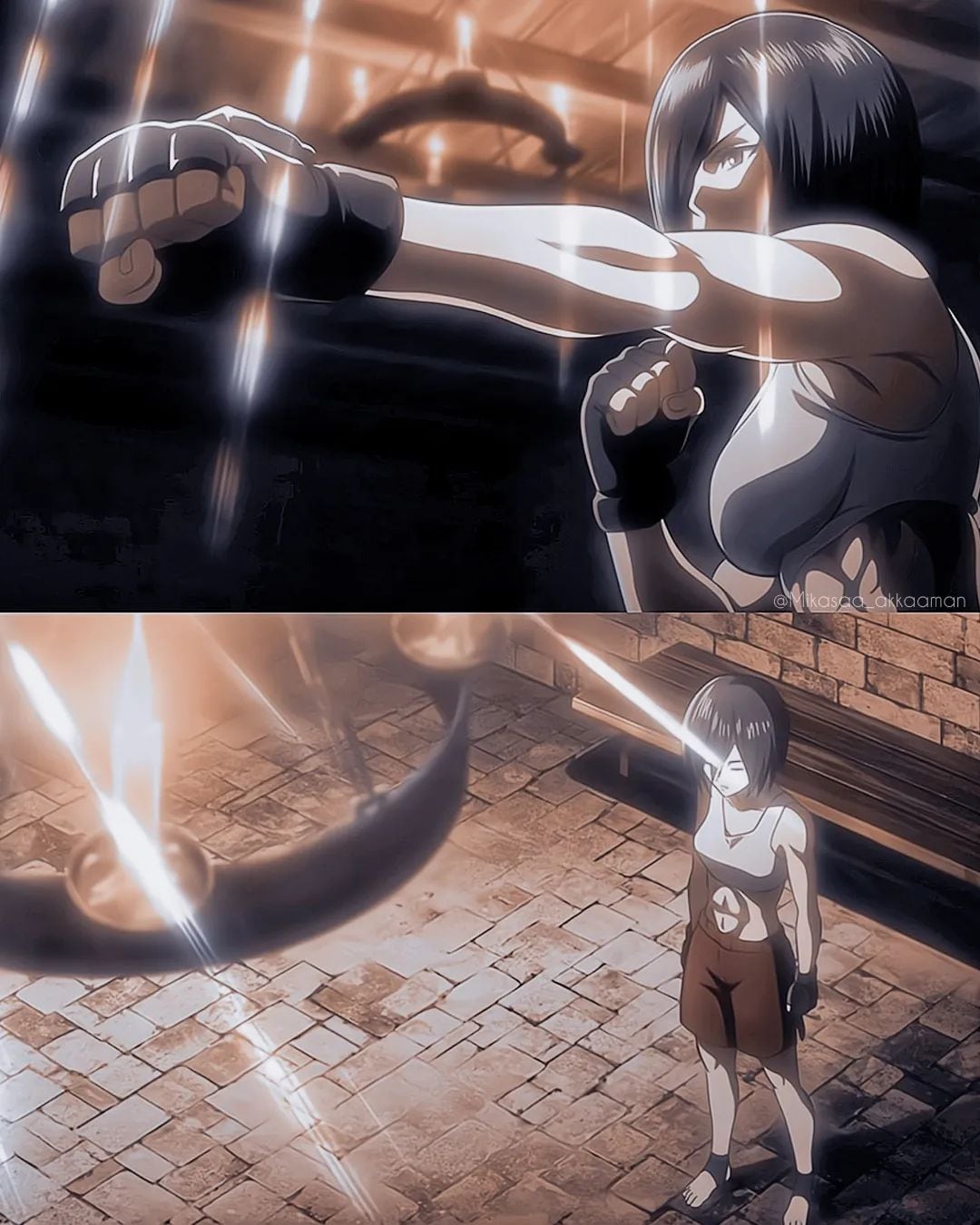 Mikasa Ackerman de Attack on Titan
