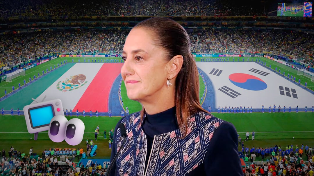 México vs Corea del Sur: Sheinbaum seguiría el partido desde Palacio Nacional