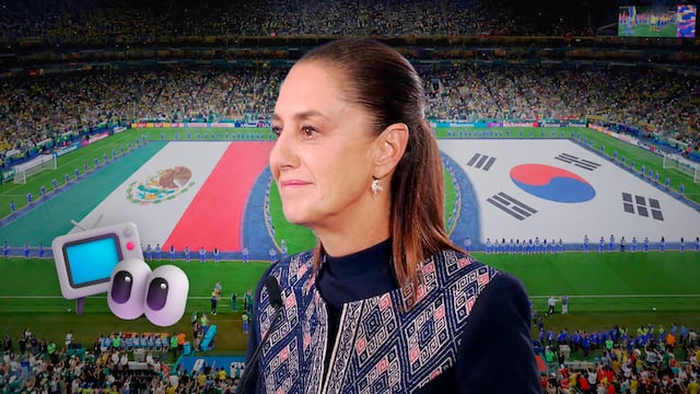 México vs Corea del Sur: Sheinbaum seguiría el partido desde Palacio Nacional