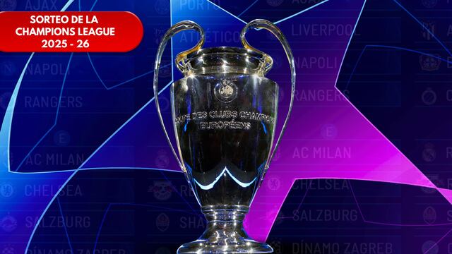 Sorteo Champions League 2025-26 en vivo: Sigue el minuto a minuto de la definición de los partidos de la fase de liga