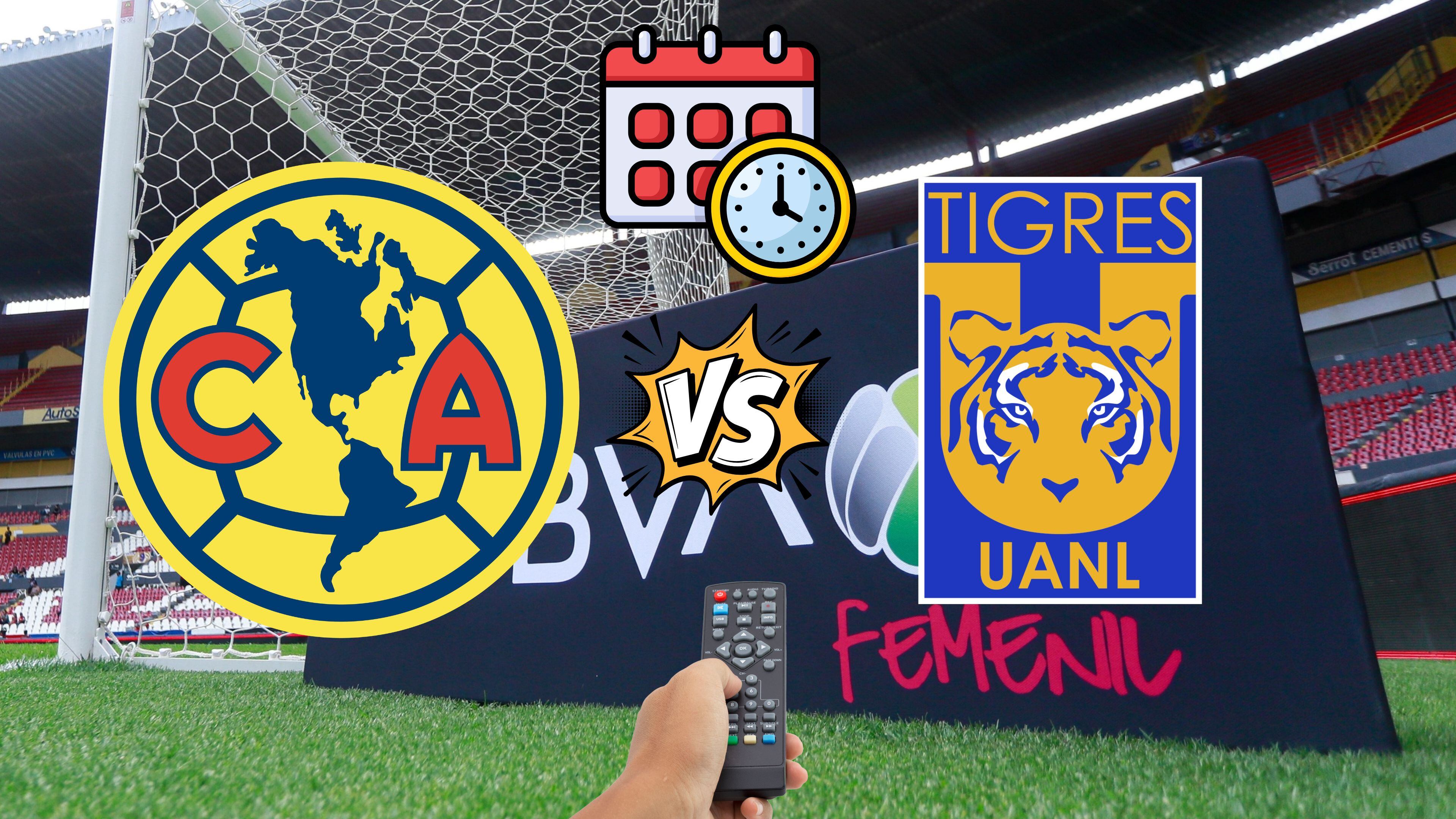 América vs Tigres: ¿Cuándo y dónde ver el partido de la Liga Femenil BBVA?
