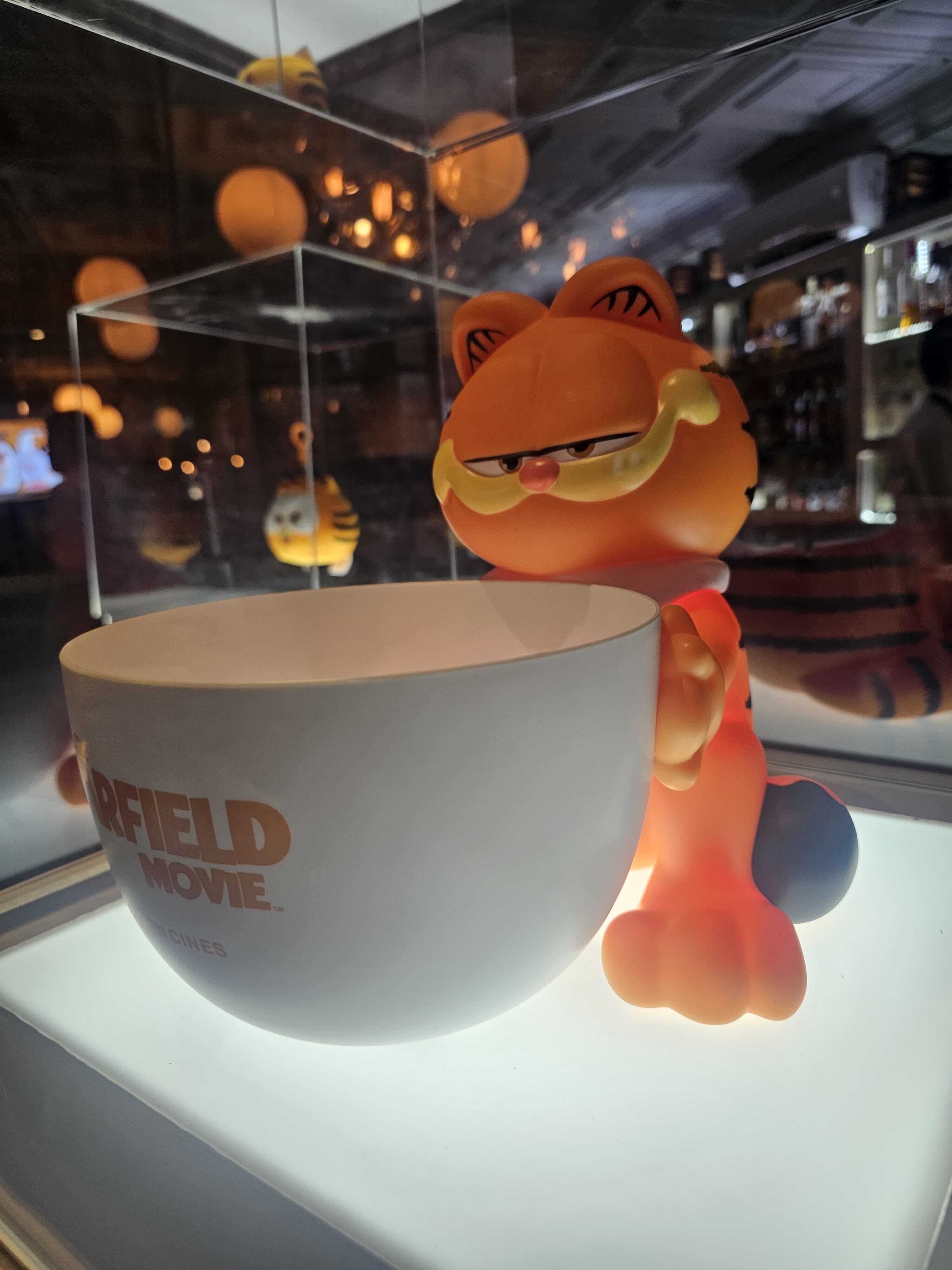 Esta es la palomera de Garfield y los llaveros coleccionables de Cinépolis