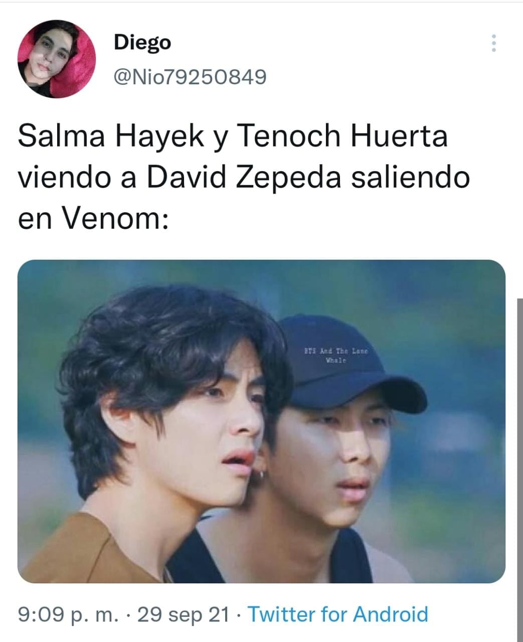 Meme de David Zepeda
