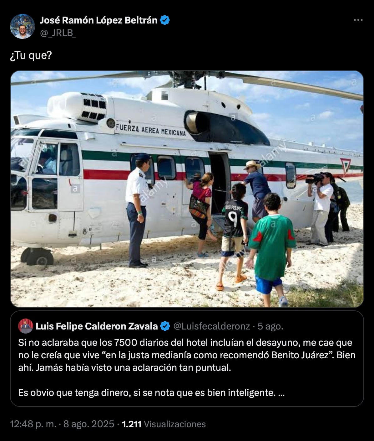 Hijo de AMLO vs hijo de Felipe Calderón: La pelea de José Ramón López Beltrán contra Luis Felipe Calderón
