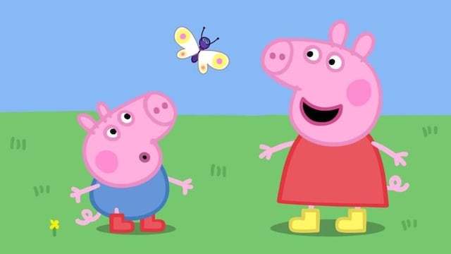Fondos de pantalla de Peppa Pig y su hermano George gratis para computadora