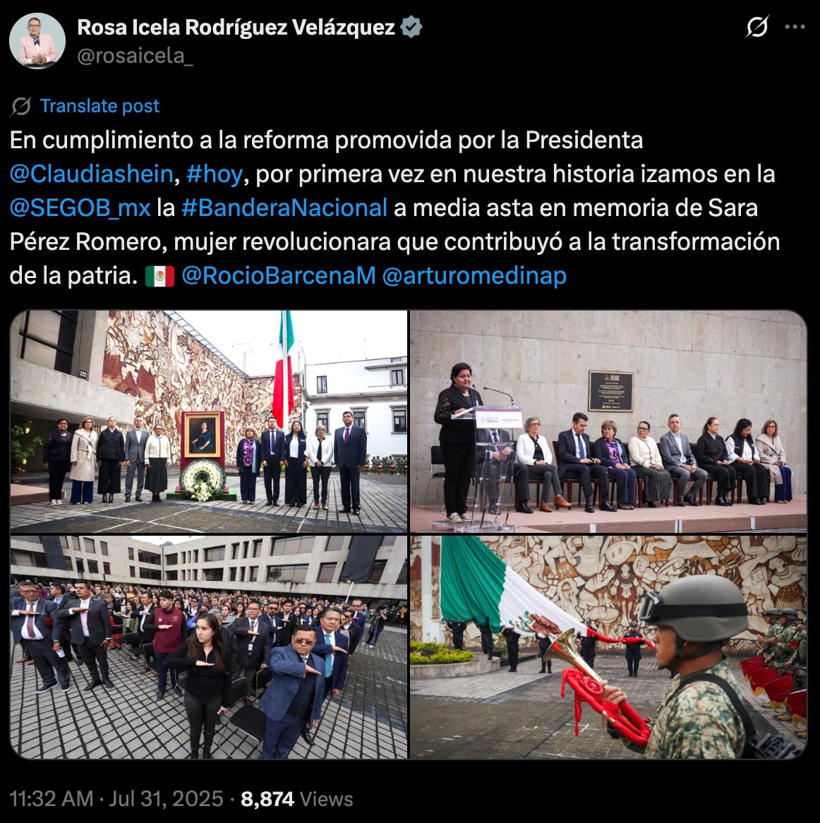 ¿Quién era Sara Pérez Romero?