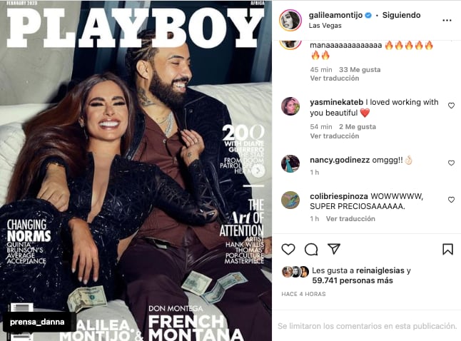 Galilea Montijo posa para Playboy