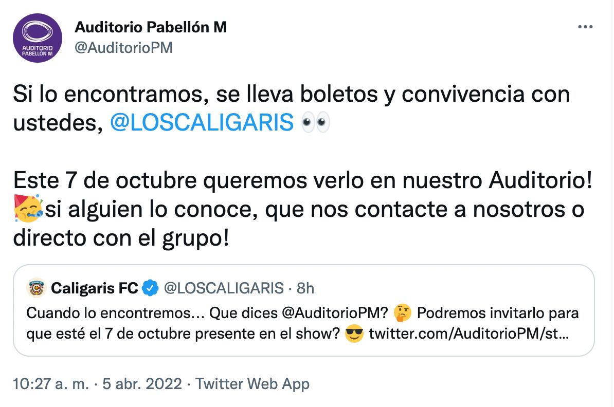 Auditorio busca al hombre para darle un regalo