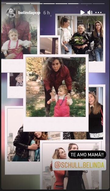 Belinda publica video de ella y su mamá