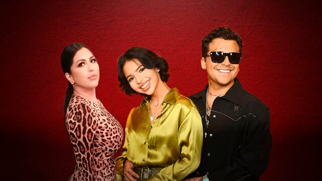 Cristy Nodal, Christian Nodal y Ángela Aguilar