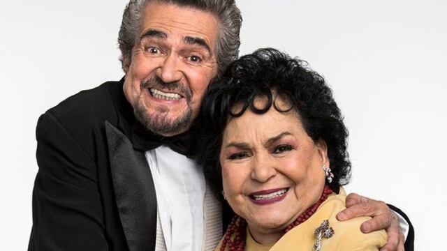 Carmen Salinas y el "Flaco" Ibáñez