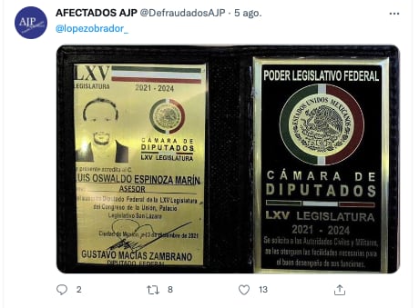 Credencial de asesor