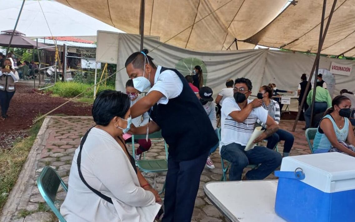 Vacunación en Puebla
