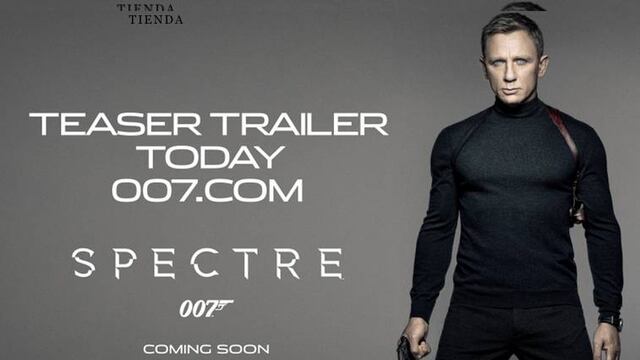 Primer adelanto de Spectre se estrena la noche de este viernes