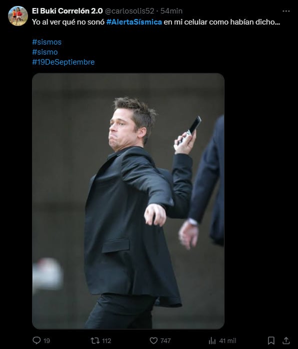Memes por el Simulacro Nacional 2024 e
