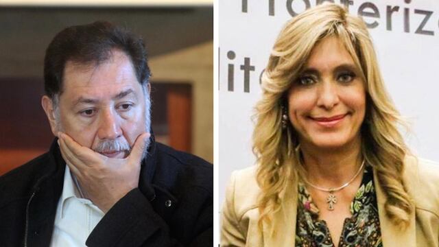 Gerardo Fernández Noroña y Maki Ortiz