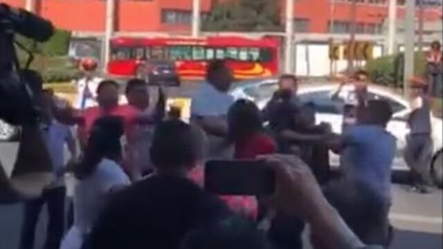 Mujeres taxistas agredidas