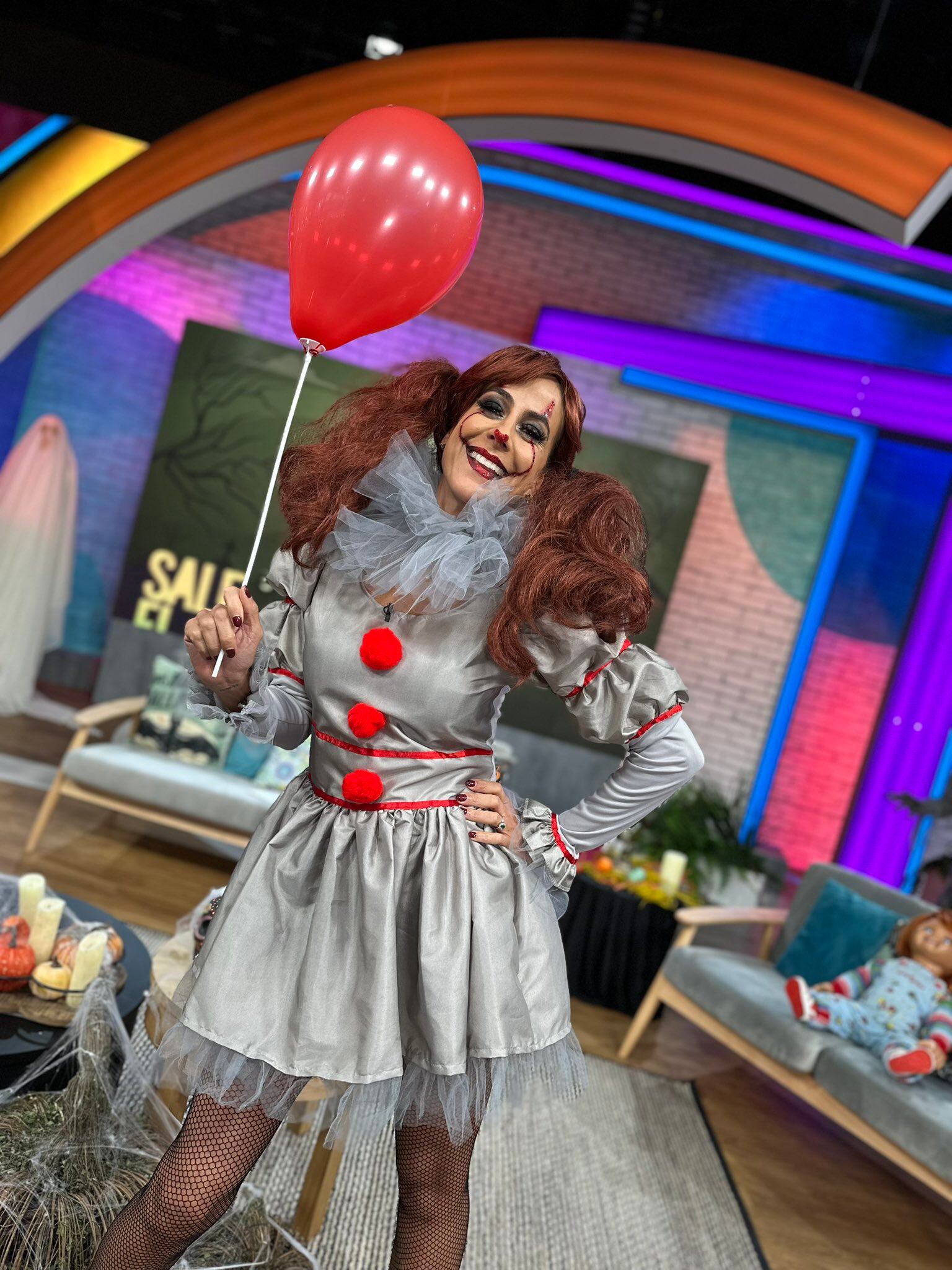 Paulina Mercado en Halloween