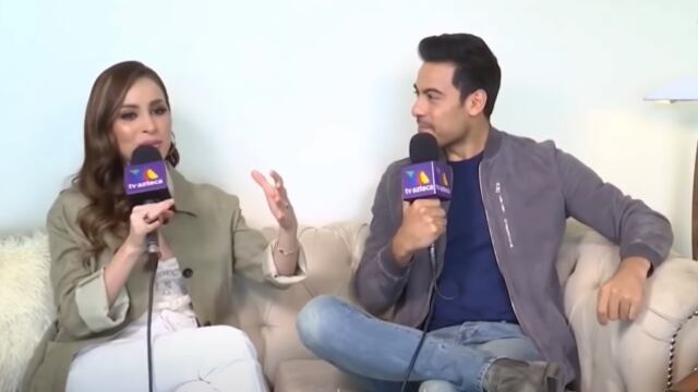 Cynthia Rodríguez y Carlos Rivera