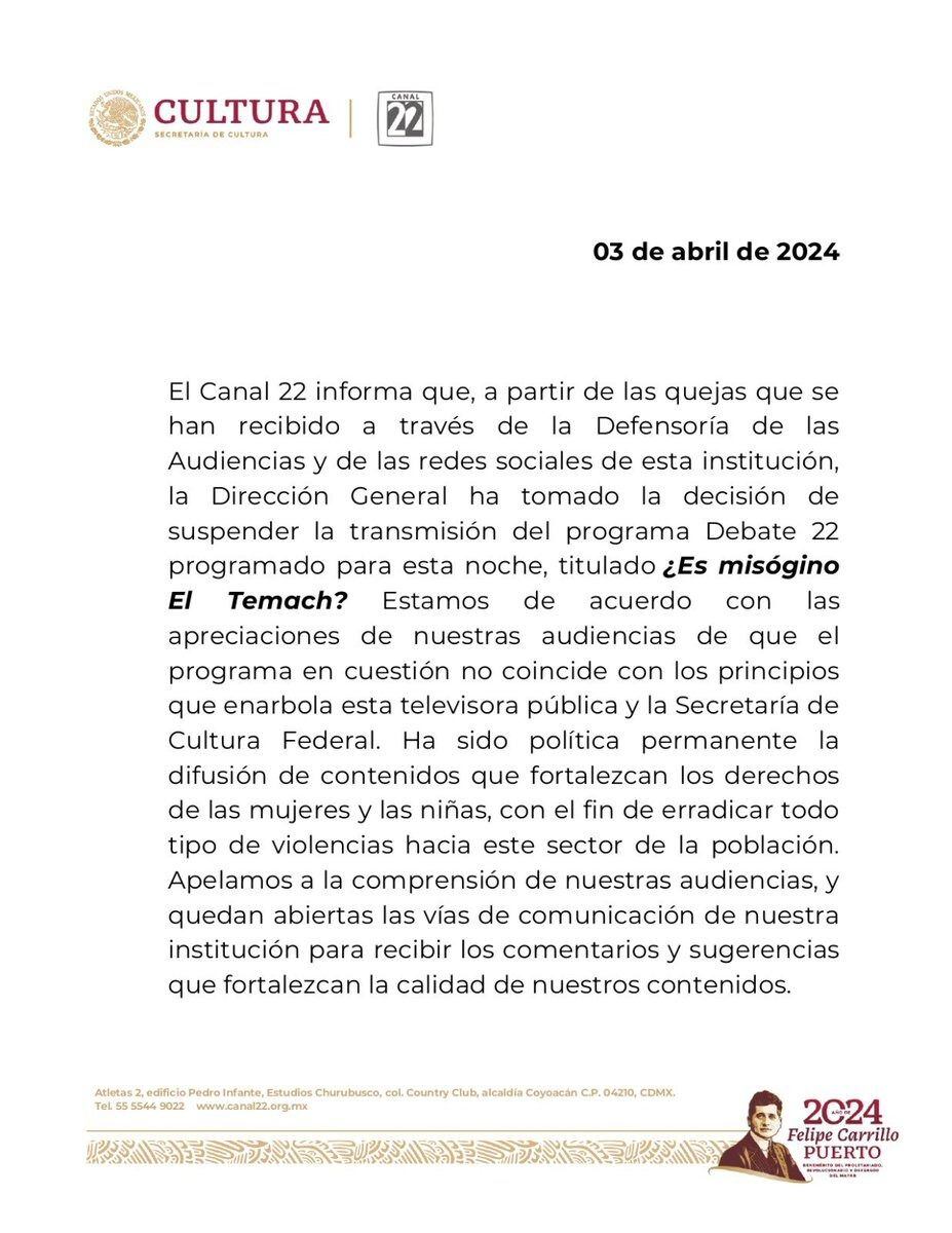 Los reclamos pudieron más y se cancela el debate entre Kimberly Armengol y El Temach
