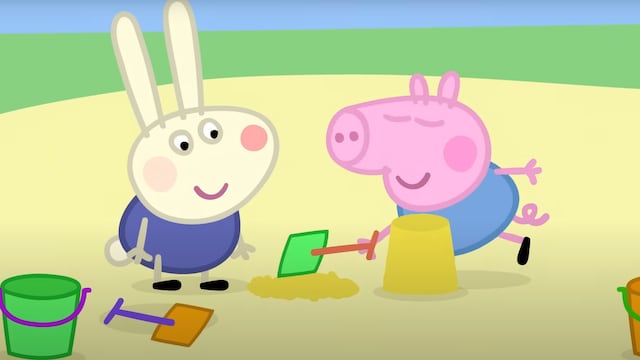 El capítulo del nuevo amigo de George, hermanito de Peppa Pig