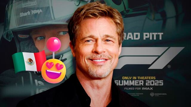 Brad Pitt vendrá a México por el estreno de F1