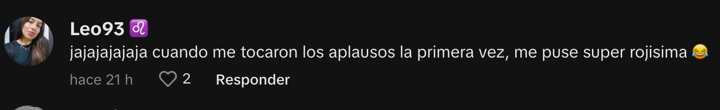 Comentarios a los aplausos en Liverpool