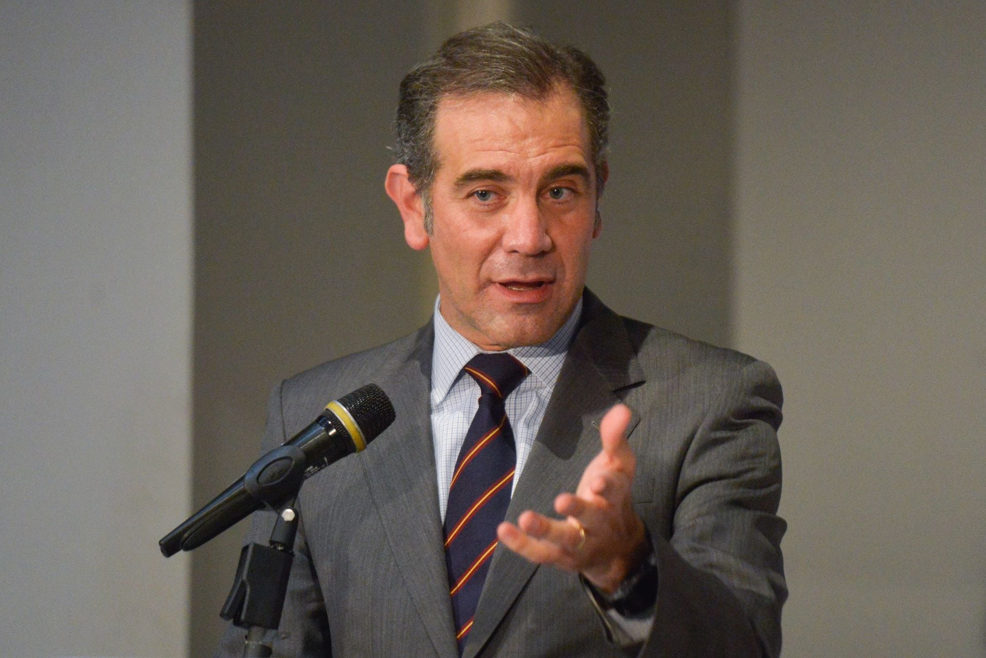 Lorenzo Córdova, consejero presidente del INE.