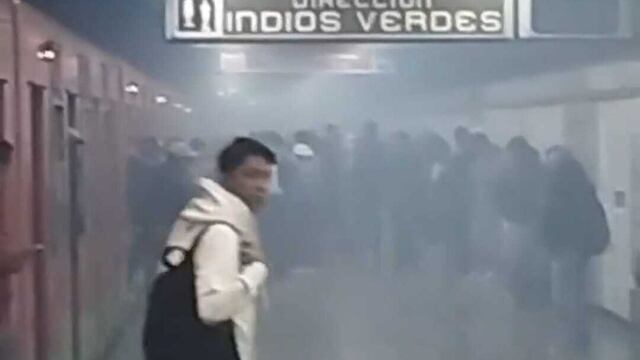 Humo en la Línea 3 del Metro CDMX hoy 4 de noviembre