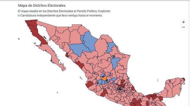 PREP Cámara de Diputados elecciones 2024