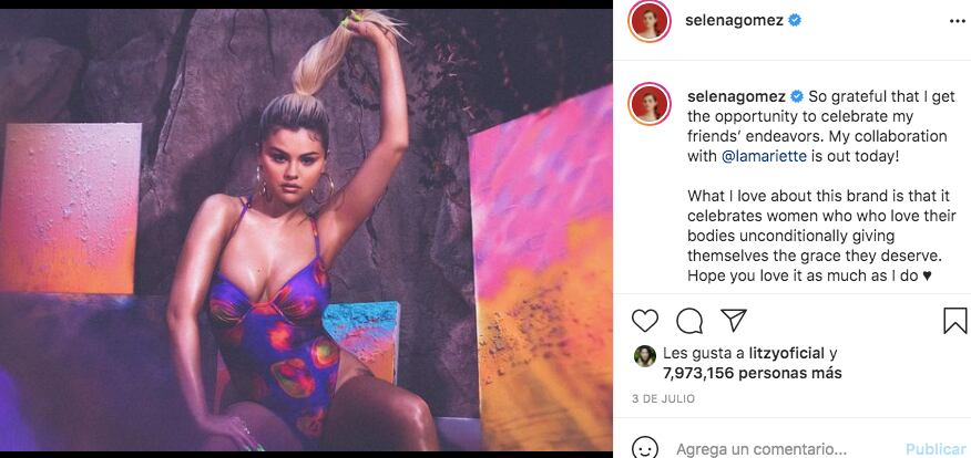 Selena Gomez lanza línea de bikinis