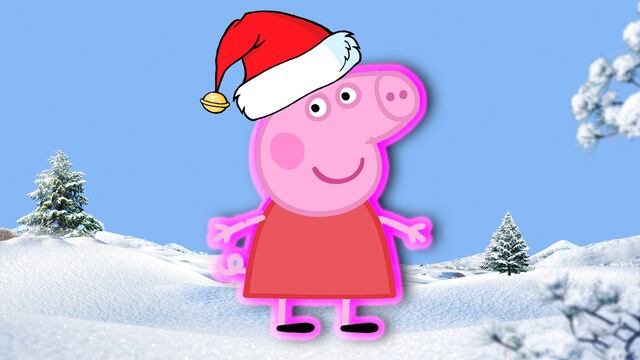 Peppa Pig navideña