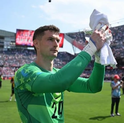 Matt Freese, portero de Estados Unidos