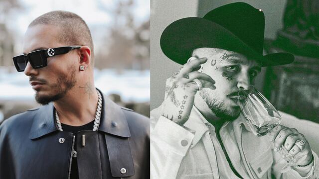 J Balvin y Christian Nodal