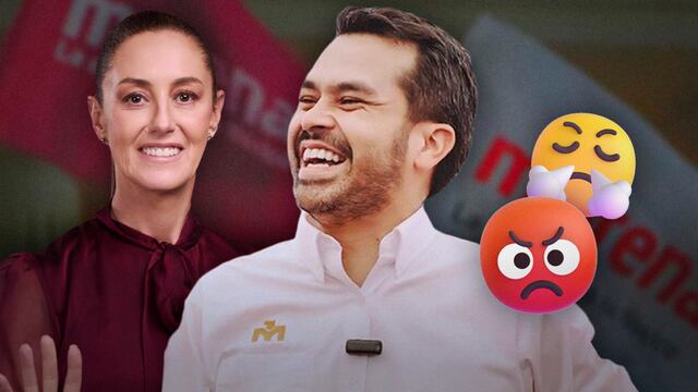 Jorge Álvarez Máynez y Claudia Sheinbaum